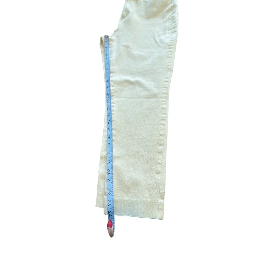 Old Navy Kahki Tan Career Office Straight‎ Leg Pixie Ankle Dress Pants Size 10